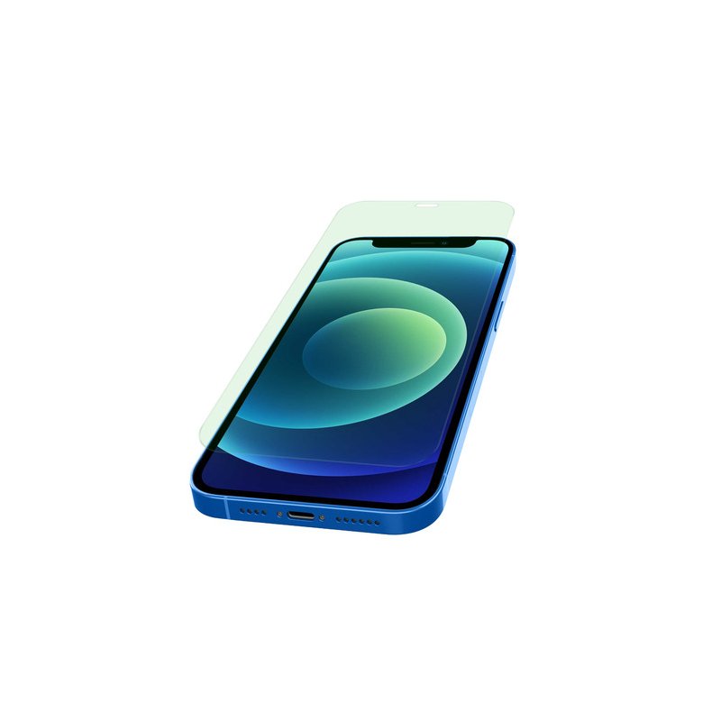 iPhone 12 Pro Max - protection d'écran en verre trempé bord noir anti blueray