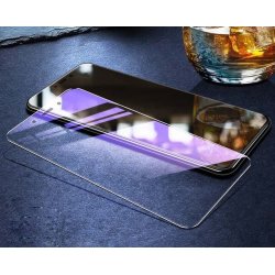 iPhone 14/13 Pro/13 - protection d'écran en verre trempé bord noir anti blueray