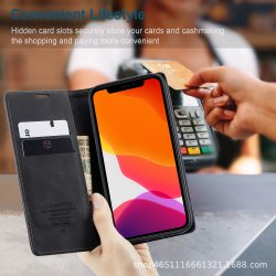 copy of iPhone 8/7 - black wallet case