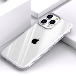 iPhone 13 Pro max- coque Blanche ultra resistante en double protections