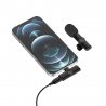 microphone portable sans fil avec connection iphone lightning pour youtuber cours raconteur histoire