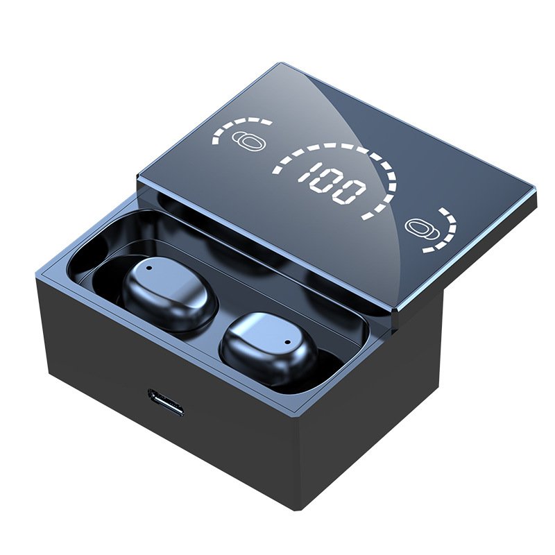 Écouteurs Bluetooth 5.0 Sans fil Deux Mini Oreillettes Intra-auriculaire