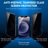 iPhone 12 Pro Max - Verre Trempé Anti espion