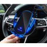 Chargeur sans Fil Voiture Rapide Voiture Chargeur Induction 15W - Bleu