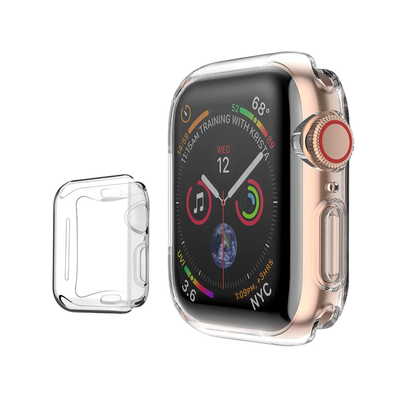 copy of Apple Watch 44mm serie 6/5 - coque silicone transparente