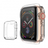 Apple Watch 45mm serie 7 - coque silicone transparente