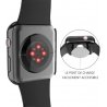 Apple Watch 40mm serie 6/5 - coque PC noir avec verre trempé