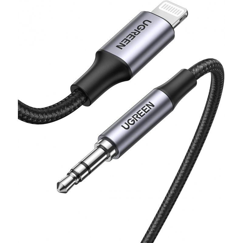 Certifié MFi Adaptateur lightning à prise jack 3,5 mm Câble audio stéréo mâle