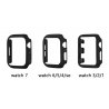 Apple watch 7/6/5 45/44/42mm - étui protection solide avec bracelet