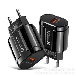 5V 3A Chargeur rapide 2 USB Adaptateur d'alimentation quickcharge