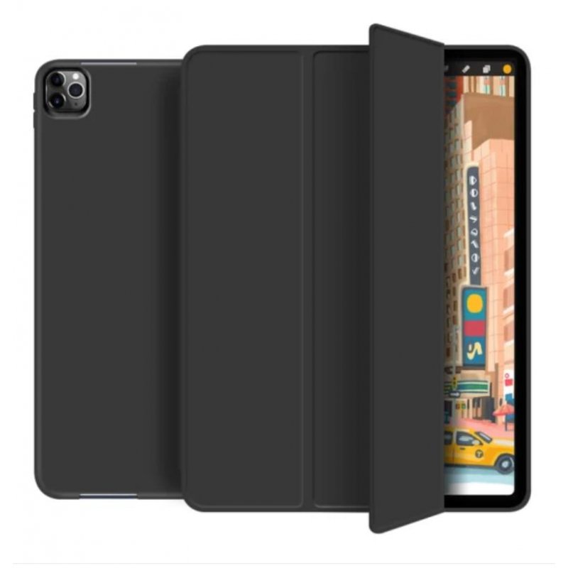 iPad Pro 11 2021/20/18 - étui support smart case Noir (A2377 /A2459/A2301)