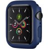 Apple Watch 45mm serie 7 - coque PC noir avec verre trempé