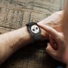 Apple Watch 45mm serie 7 - coque transparente bord noir