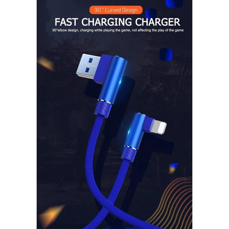 Câble VGA Coudé 90° 3 Mètres - Support 1080P - Compatible PC, écrans, Projecteurs - Connecteurs Dorés - 8