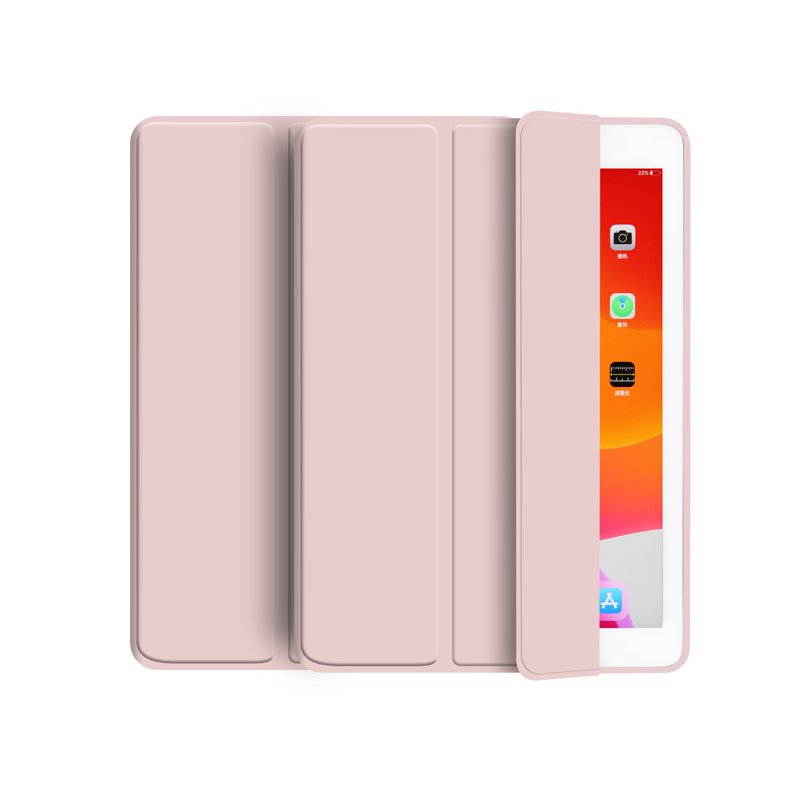 iPad 6/5 iPad Air 2/1- étui support smartcase souple Rose