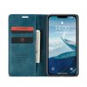 iPhone 11- Etui clapet portefeuille Bleu caseme