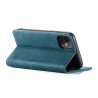 iPhone 11- Etui clapet portefeuille Bleu caseme