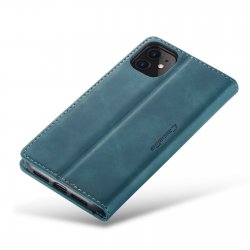 iPhone 11- Etui clapet portefeuille Bleu caseme