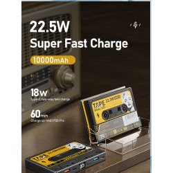 copy of Batterie portable Baseus Charge Rapide 3.0 Puissance Banque 10000 mAh