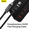 Baseus GaN5 Pro Quick Charger 2C+1U 140W EU + cable type C inclut