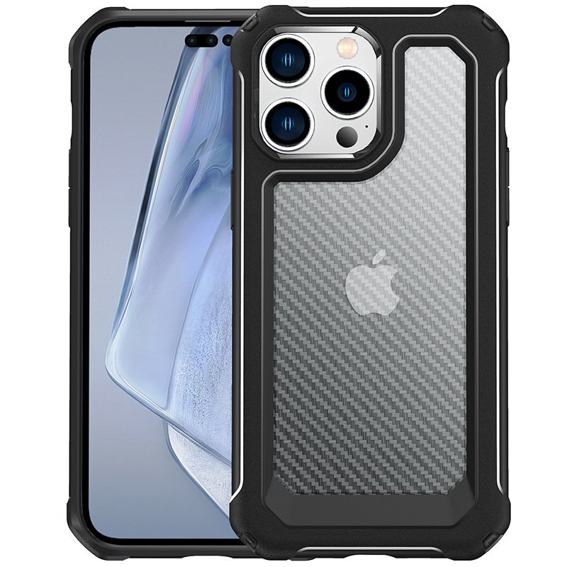 copy of iPhone 12 pro/12 - black case amouvable caméra protection