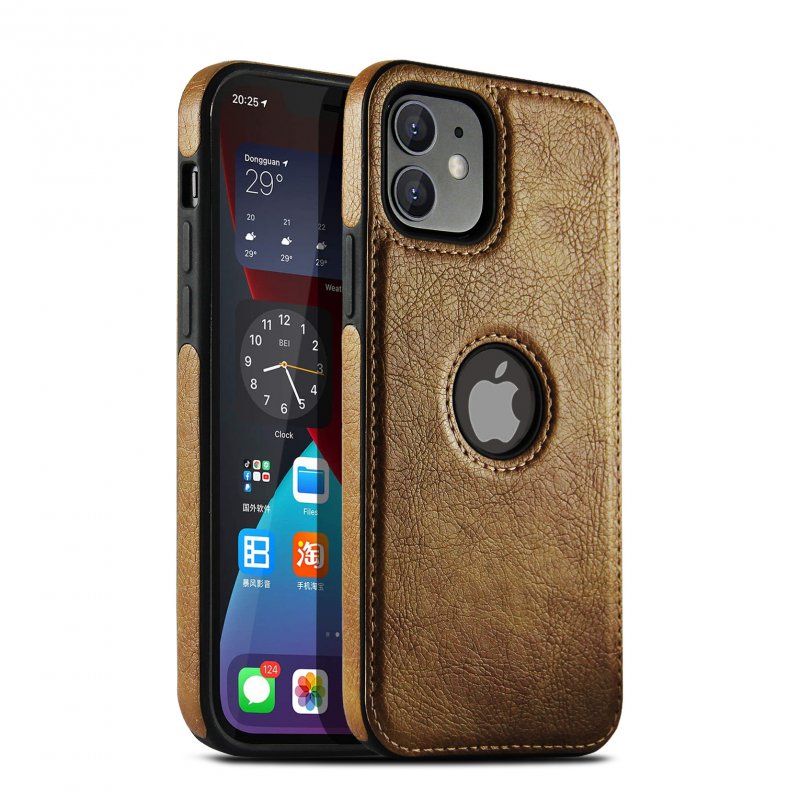 iPhone 14 Pro - Coque en cuir très résistante