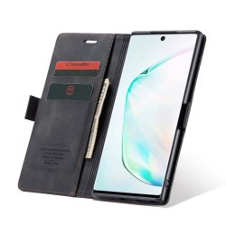 Galaxy Note 10 Plus - étui support rétro avec pochettes