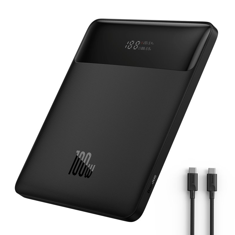 copy of Baseus 10000mAh Power Bank + chargeur sans fil + Support + affichage numérique