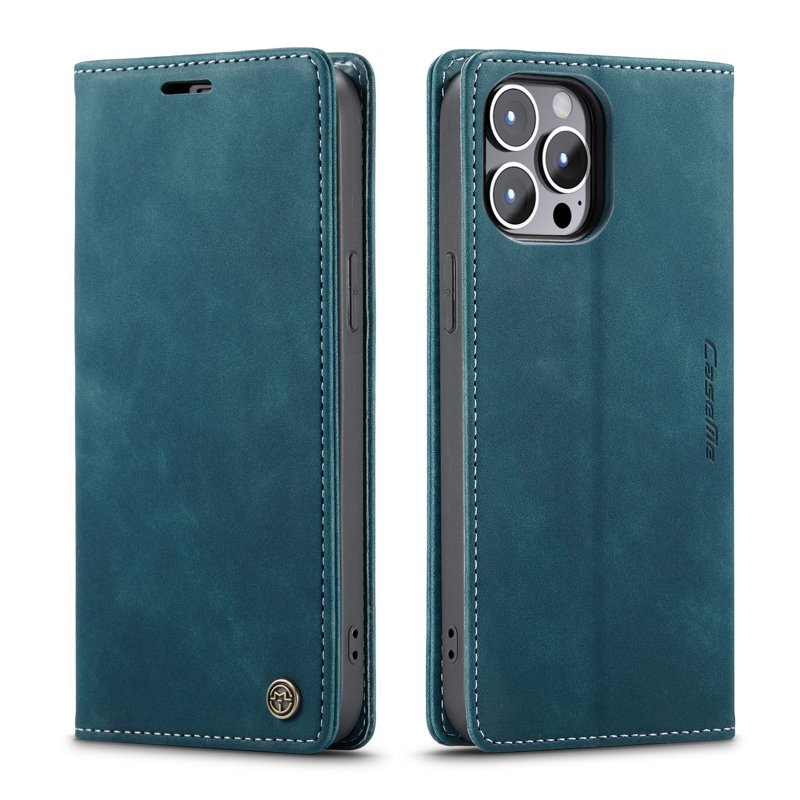 iPhone 11 Pro - Etui clapet portefeuille Bleu caseme