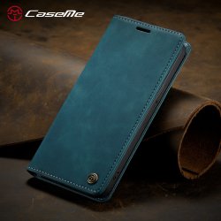 iPhone 11 Pro - Etui clapet portefeuille Bleu caseme