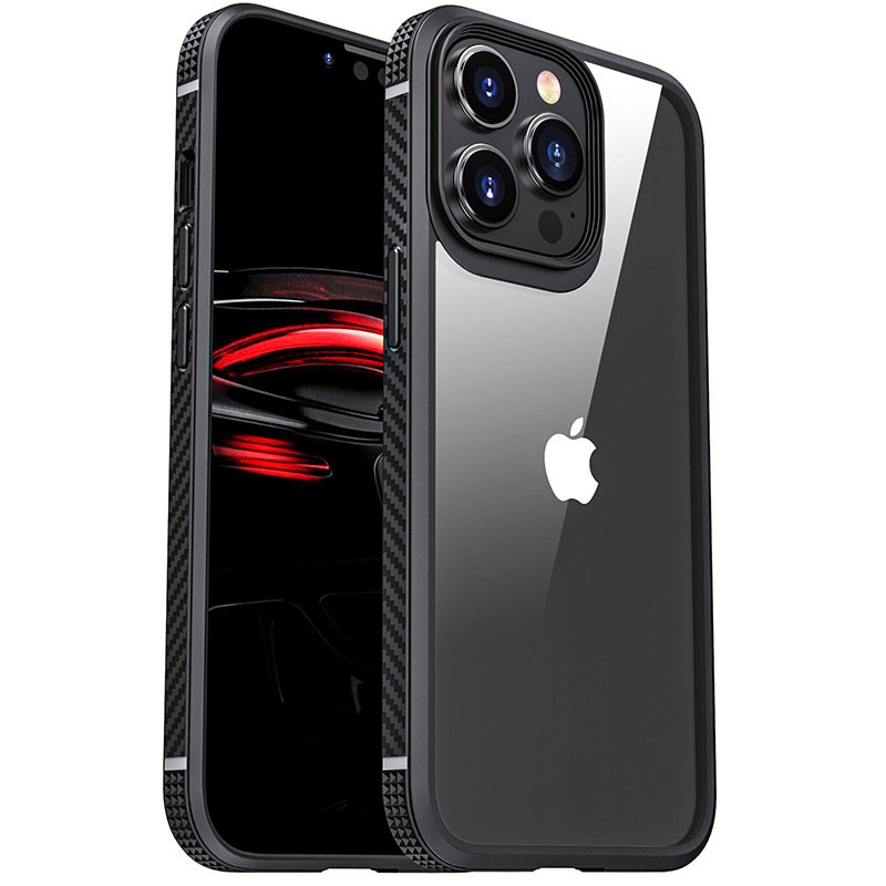 iPhone 14 Pro/Max - coque ultra resistante en double protections-Noir