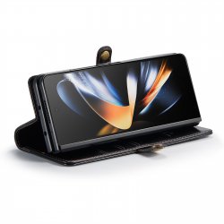 Galaxy Z Fold4 5G - Etui à Rabat étui de lux Noir