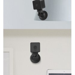 New Mini Caméra Wifi Caméras avec Batterie Intégrée Sans Fil HD 1080p avec Détection de Mouvement Vision Nocturne Sécurité