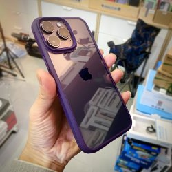 iPhone 14 Pro max- coque violette ultra resistante