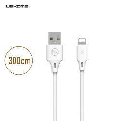 WK Data câble iPhone lightning Blanc 1m/2m/3m/0.25m