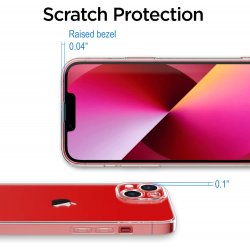 iPhone 14 plus - Coque Transparente résistante avec cateye