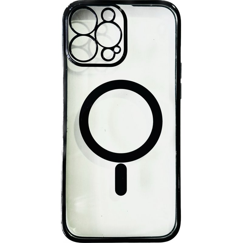 copy of iPhone 12 pro/12-  Coque Transparente avec Cercle magnétique intégré