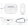 Airpods Pro 2 - Coque de Protection transparante pour Boitier de Recharge