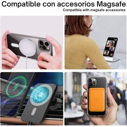 copy of iPhone 12 Pro Max - Coque Transparente avec Cercle magnétique intégré