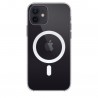 iPhone 12 Mini - Coque Transparente avec Cercle magnétique intégré