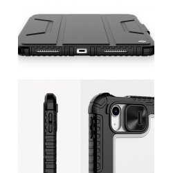 iPad 10 (2022) - Housse support Nillkin antichoc avec rayure pencil et protection caméra