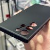 Galaxy S23 ultra - Coque silicone semi rigide antichoc Noir