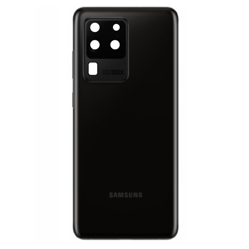 (Original Démonté) Vitre arrière Samsung Galaxy S20 Ultra Noir  - Grade AB