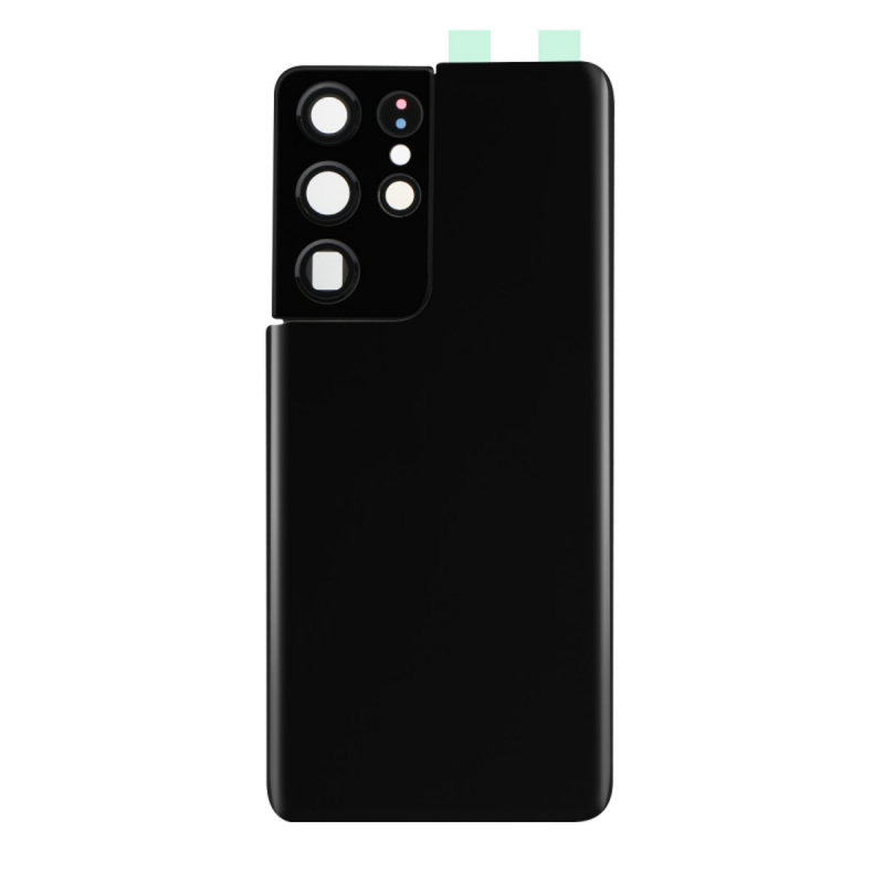 Samsung Galaxy S21 Ultra 5G (G998B) - Vitre arrière Phantom Noir (Sans Logo)