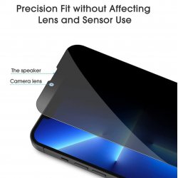 iPhone 14 - Protection d'écran en verre trempé Anti Espion privacy Tempered Glass