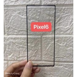 Google Pixel 6 - Protection écran avant en verre bord noir