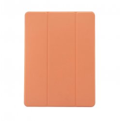 iPad Mini 7/6 - étui support smart case orange avec rayure Pencil