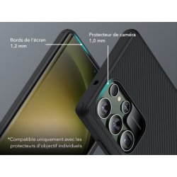 Galaxy S23 Ultra - coque Béquille en métal ESR Air Shield Boost + dos en PC dur