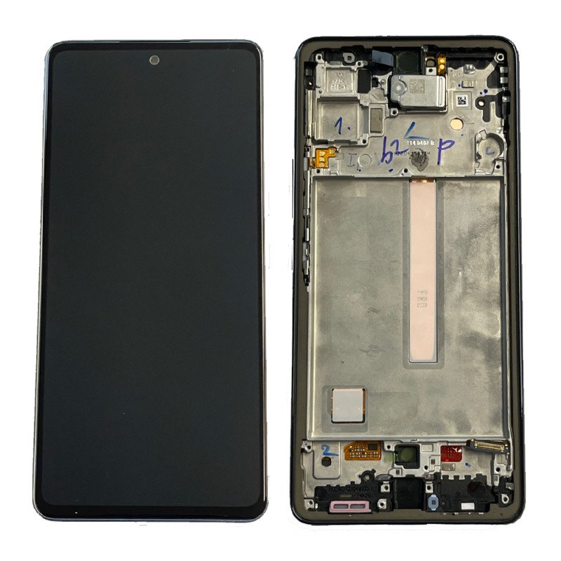 Ecran Samsung Galaxy A53 5G (A536F) Noir + Châssis (Service Pack)
