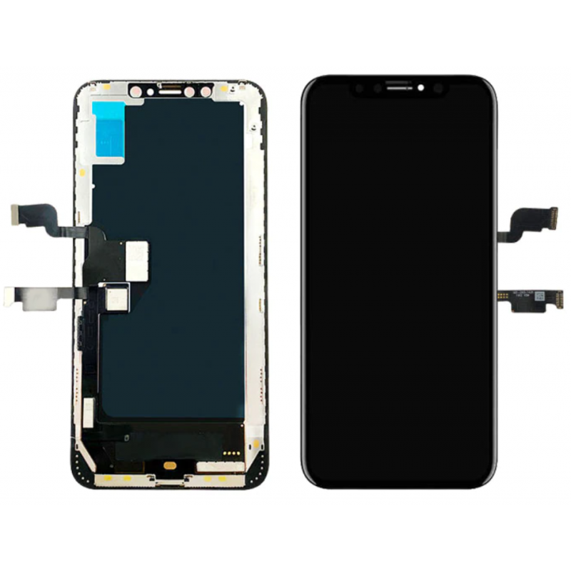 iPhone X - Ecran complet LCD INCELL noir rapport prix qualité - sans outils